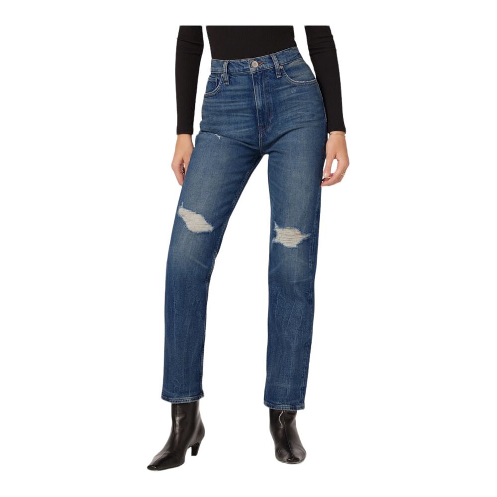 Hudson Jeans Jade High Rise Straight Loose Fit size 33